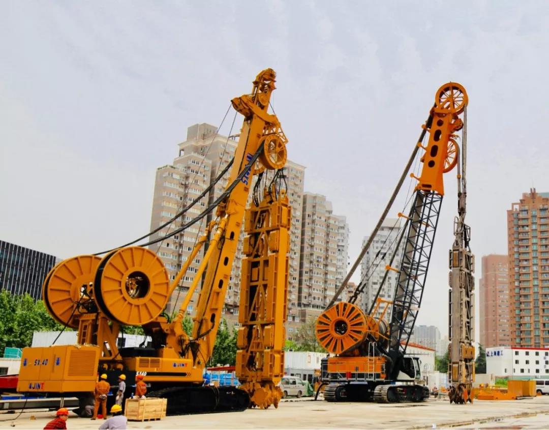 上海金泰SX40双轮铣多方出击国内深隧、轨交施工市场